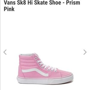 Pink High Top Vans